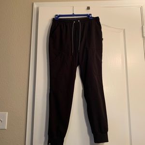 Scrub joggers In Black by Beyond Scrubs